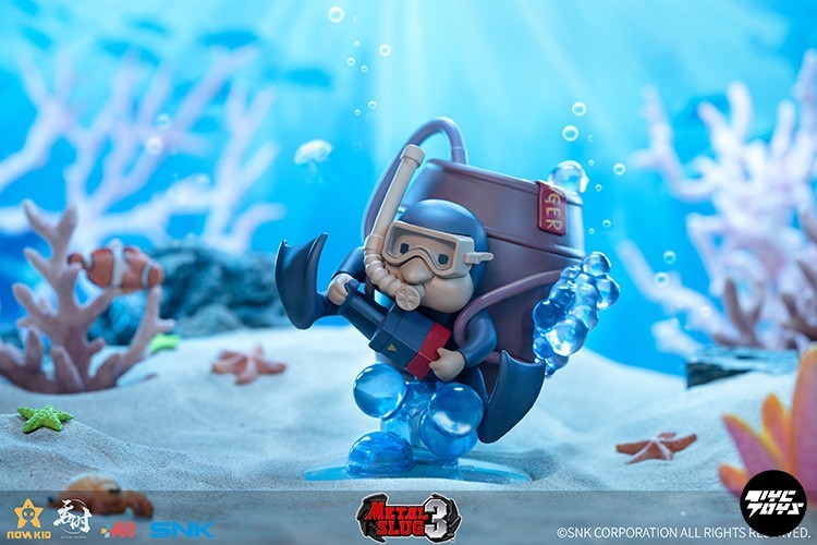 TUNSHI Studio METAL SLUG 3 Coleção de Bonecos de Figuras da Clássica Série de Jogo de Tiro Japonês Eri Marco Martian Rifleman Diving Mecha