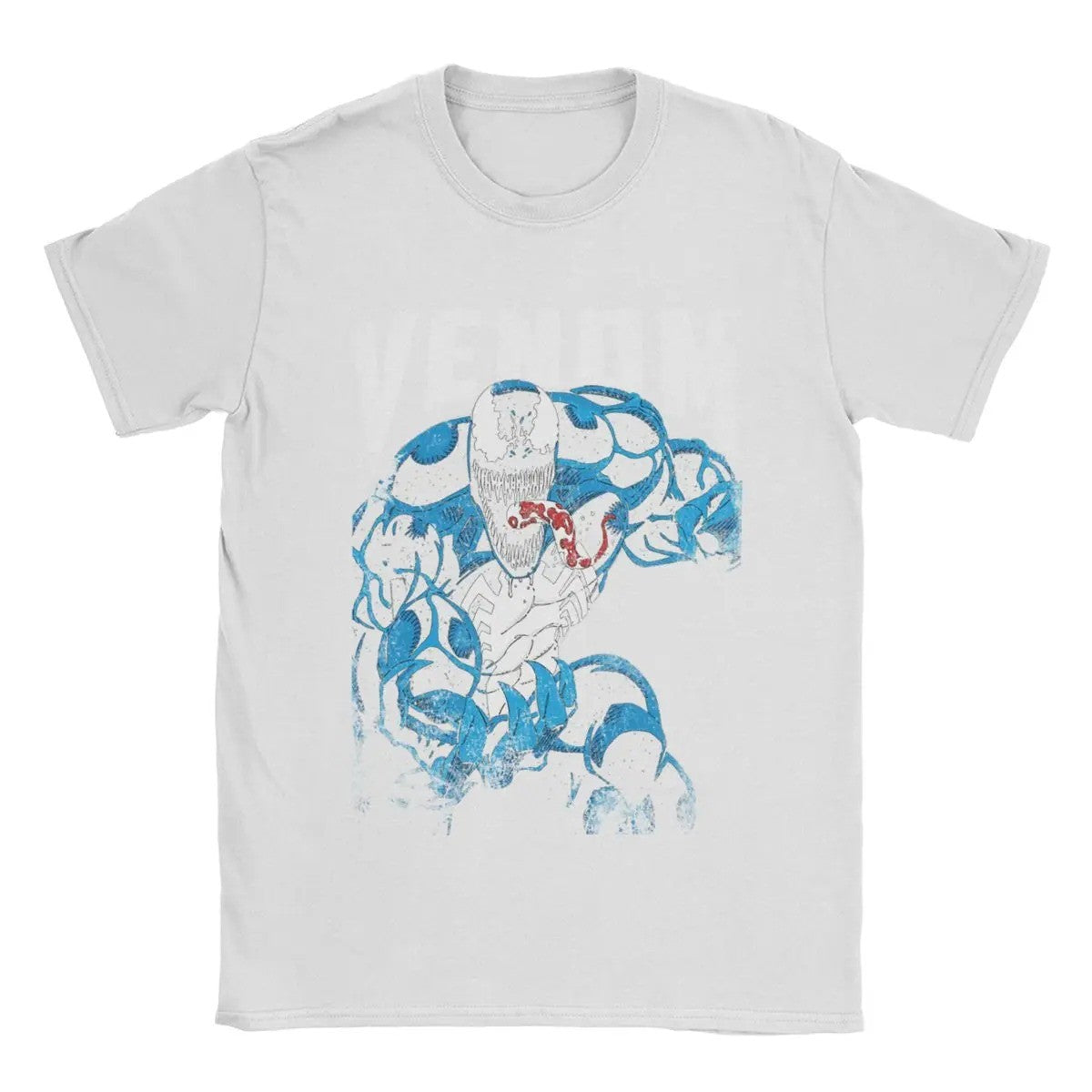 Marvel Series Venom Villain T-shirt Men's Summer Cotton T-shirt Y2K Versatile Daily Casual Short Sleeve Streetwear Unisex Tops