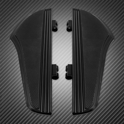 Pedaleiras Antiderrapantes Dianteiras para Motocicleta Harley Softail Fatboy Deluxe Touring Electra Glide FLHR