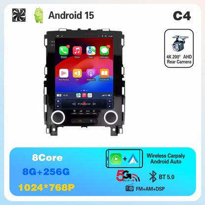 Rádio Android 15 Para Renault Koleos Megane 4 Samsung SM6 Talisman 2017 - 2019 Carro Multimídia carplay sem fio auto 5G WiFi GPS