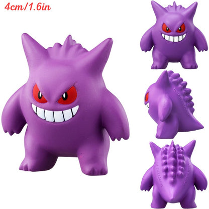 Brinquedos de Figura Pokemon Originais TAKARA TOMY Mimikyu Maushold Lapras Charizard Umbreon Sylveon Vaporeon Bonecos Modelo Presentes de Aniversário