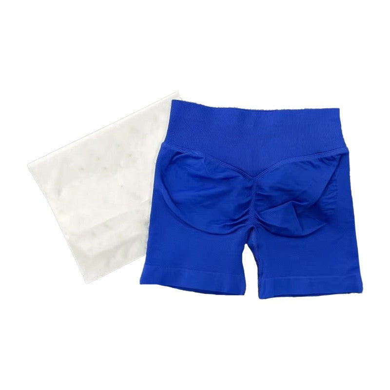 D-logo Impact Shorts Seamless Scrunch Bum Workout Gym Shorts Low Ribbed Waist Band Yoga Short Booty Hight Stretch Running shorts