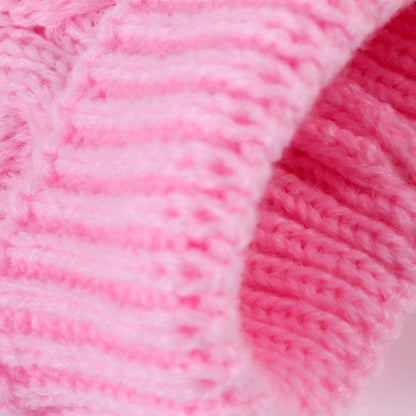 Suéter Clássico Liso para Cães Filhotes de Chihuahua, para Cães Pequenos, Roupa Quente de Inverno para Animais de Estimação, Pulôveres para Yorkshire Schnauzer Disfraz de Perro