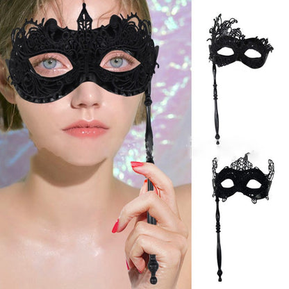 Masquerade Mask For Women Masquerade Mask With Holding Stick Mardi Gras Carnival New Year Prom