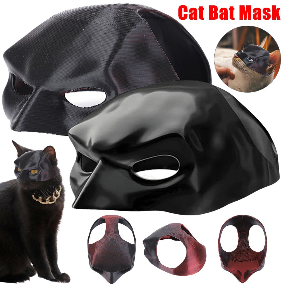 Máscara de Gato Morcego Máscara de Gato Vingador Máscara de Morcego Fofa Brinquedos de Super-Herói para Gatos de Estimação Máscara de Homem Máscaras Legais para Homens Máscara de Maquiagem para Gatos Suprimentos para Festas
