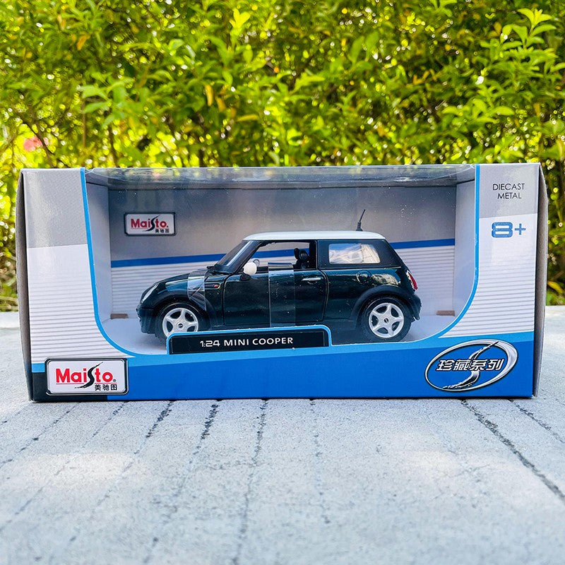 Maisto 1:24 BMW MINI Countryman verde liga super carro de brinquedo simulação liga modelo de carro artesanato decoração coleção brinquedo ferramentas presente