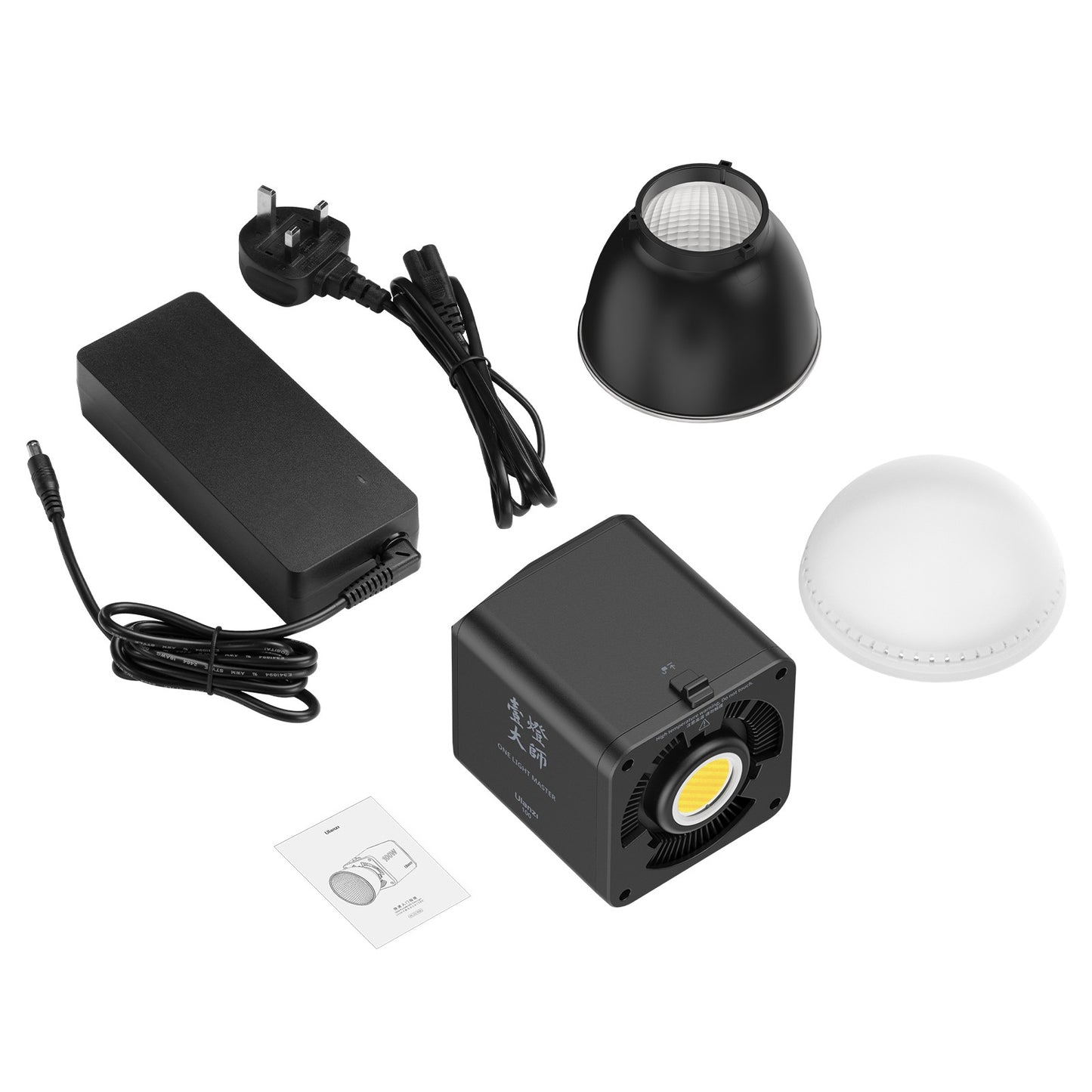 Ulanzi ML100RGB | ML100Bi 100W COB Video Light Full Color | 2700K-6500K Bi-Color Photography Studio Light for Shot Livestreaming