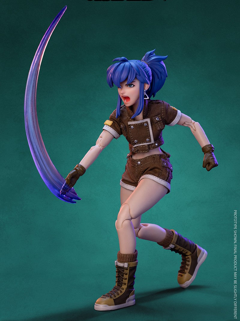 TUNSHI STUDIO METAL SLUG TS-012 1/12 Scale Female Soldier Leona 14.5cm Full Set Collectible Action Figure Model Doll