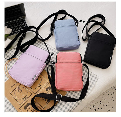 New Fashion Mobile Phone Bag Women's Messenger Bag All-match Mini Small Crossbody Bag Hanging Neck Coin Purse Vertical Handbag