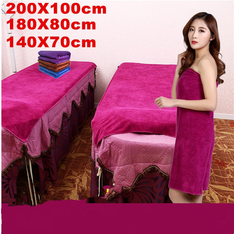 Microfiber Bath Towel , 100X200 cm -Extra Absorbent, Fast Drying, Multipurpose for Swimming, Fitness, Sports, Yoga, Grey