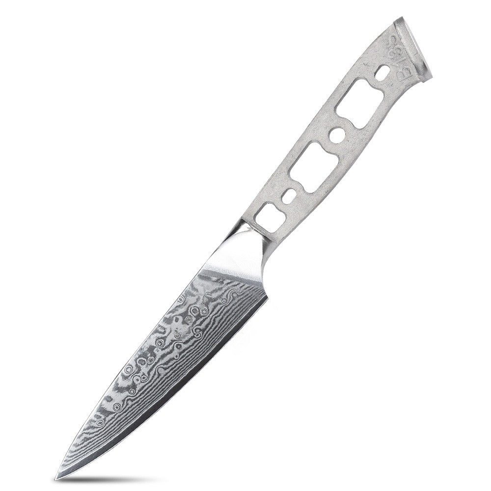 Lâmina Bruta para Facas de Cozinha TURWHO DIY, Aço Damasco 67 Camadas VG10, Faca Japonesa de Chef Santoku Kiritsuke para Fatiar e de Uso Geral