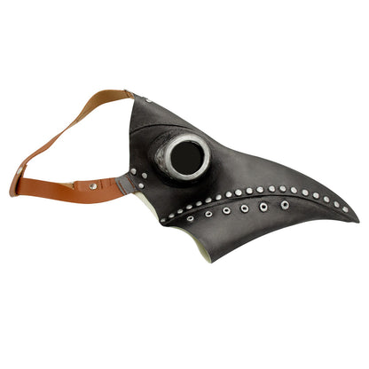 Steampunk Bird Beak Latex Mask Retro Gothic Costume Mask for Halloween Cosplay Carnival Party