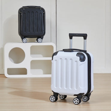 14 inch suitcase with phone holder for easy carrying during travel 360 degree roller suitcase for business purposes suitcase