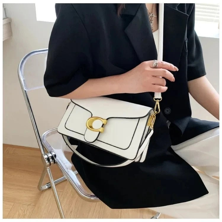 2025 Hot! Women's Simple Caviar Small Square Crossbody Bag - Portable & Fashion - Forward Design