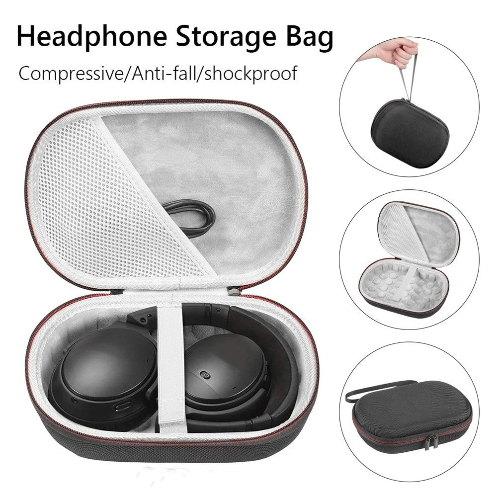 Bolsa Organizadora Portátil Para Fone de Ouvido Para JBL TUNE 700BT 710BT 750BTNC 760NC 770NC e Live 500BT 650BTNC 660NC