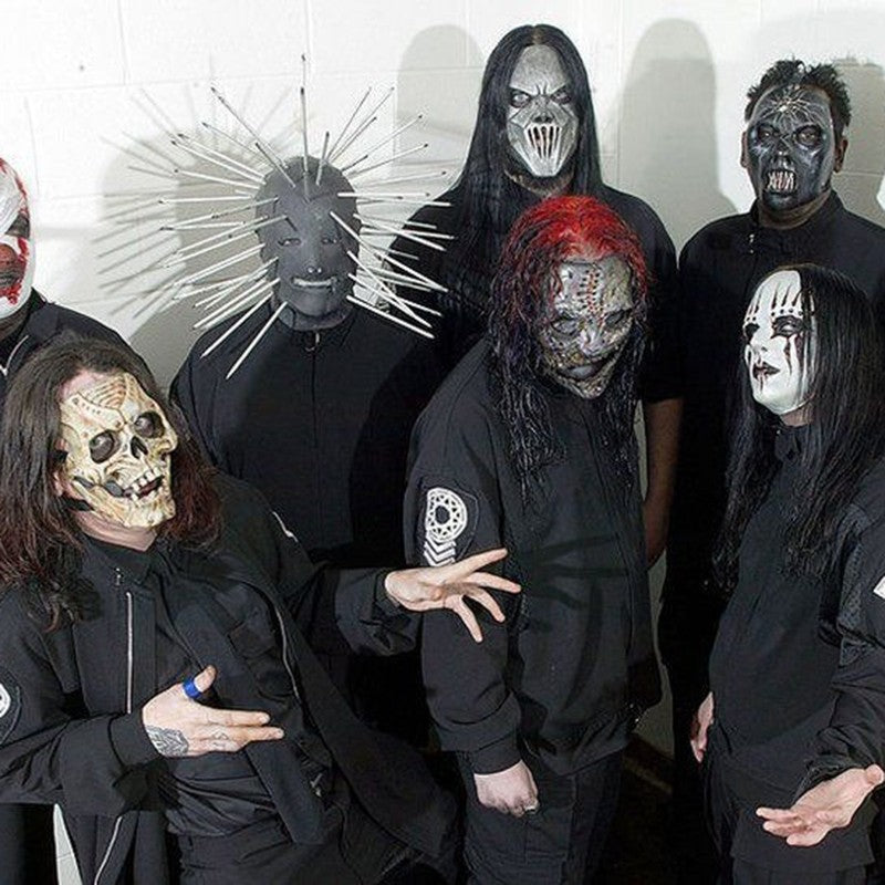 Halloween Mask Clown Latex Mask Heavy Metal Rock Slipknot Live Knot Band Horror Skull Taylor Party Performance Props