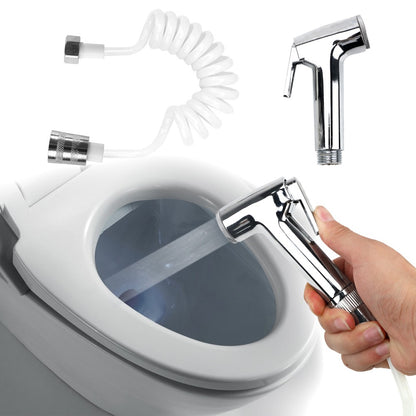 Shower Head Nozzle Portable Handheld Bidet Toilet Sprayer with Telephone Shower Hose Spray Gun