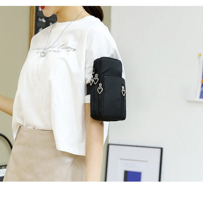 HOT Universal Mobile Phone Crossbody Bags For Women Handbags Case Wallet Outdoor Sport Arm Purse Shoulder Bag Women Phone Pouch