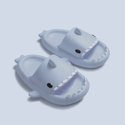 Children Slippers Cartoon Shark Sandals Summer Boys Girls Baby Kids Shoes Soft Sole Anti-Slip