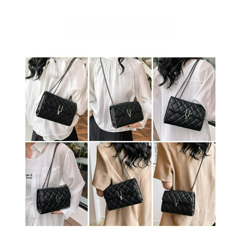 Luxury Designer Shoulder Bag Handbag Women Leather Chain Crossbody Bags For Women's Handbags Messenger Female Clutch Bags