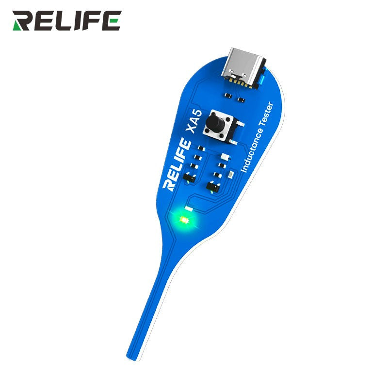 Testador de Indutância RELIFE XA5, localize rapidamente o ponto de falha para testar a qualidade de indutores em placas-mãe eletrônicas