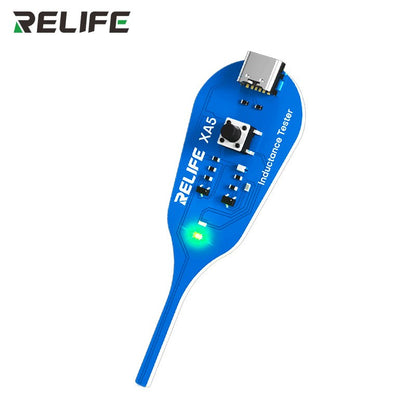 Testador de Indutância RELIFE XA5, localize rapidamente o ponto de falha para testar a qualidade de indutores em placas-mãe eletrônicas