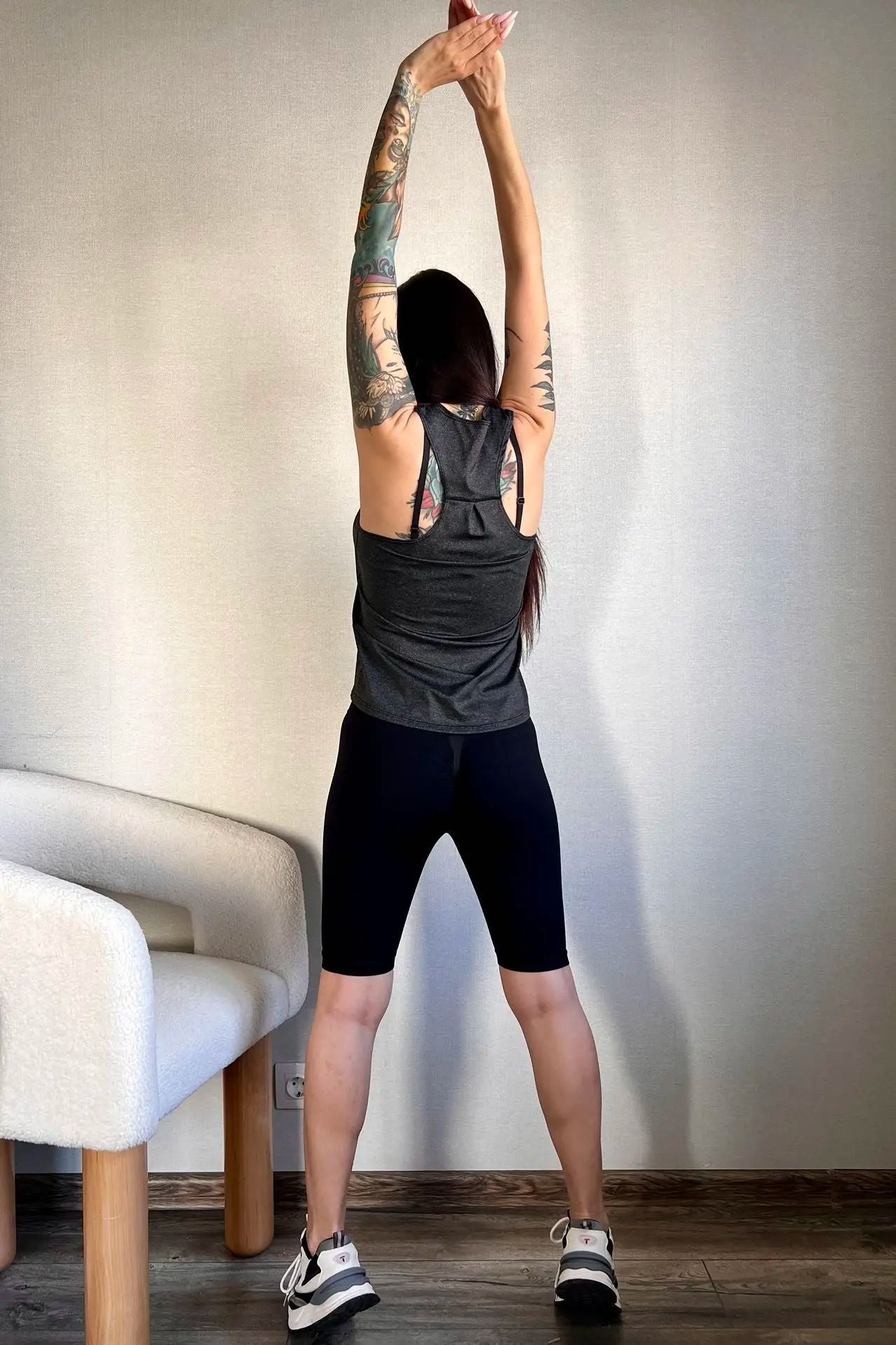 Sleeveless Racerback Yoga Tank Top,Women's Quick Dry Running Training Sports Vest Fitness Gym Top Workout Yoga Shirts