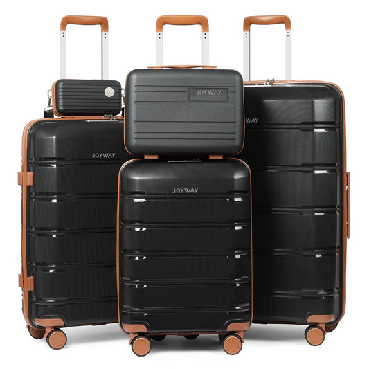 Joyway Travel Luggage Sets, Stylish Carry On Checked Suitcase Set,Sturdy Durable Scratch-resistant,TSA Lock,Spinner Wheels