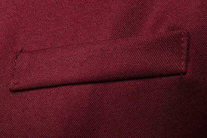 High Quality Men Suit Vest Waistcoat Chain Business Slim Groom Groomsman Wedding Men's Dress Blazer Vests Formal Party V05