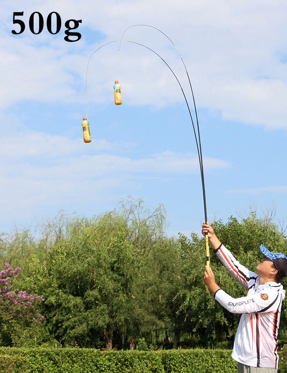 Vara de Pesca de Mão Telescópica de Fibra de Carbono Ultraleve Forte Haste Rígida 2,1/3,6/4,5/5,4m/6,3M Longa para Alimentador de Córrego Super Leve