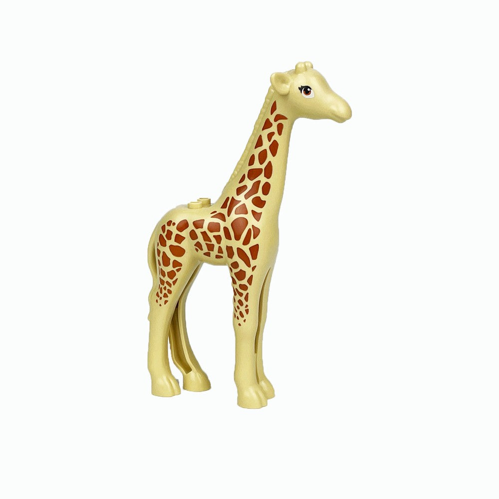 MOC Zoo Animal Building Block Accessories Set  Elephants Camel Deer Medieval Wolves Dinosaur Bricks Tyrannosaurus Model Toy