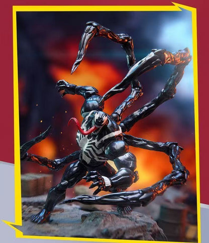 Novas Figuras de Ação de Anime Blokees Homem-Aranha Venom Marvel Rivals Champion Class Kit de Modelo Marvel Brinquedos de Presente de Figura de Ação Montável