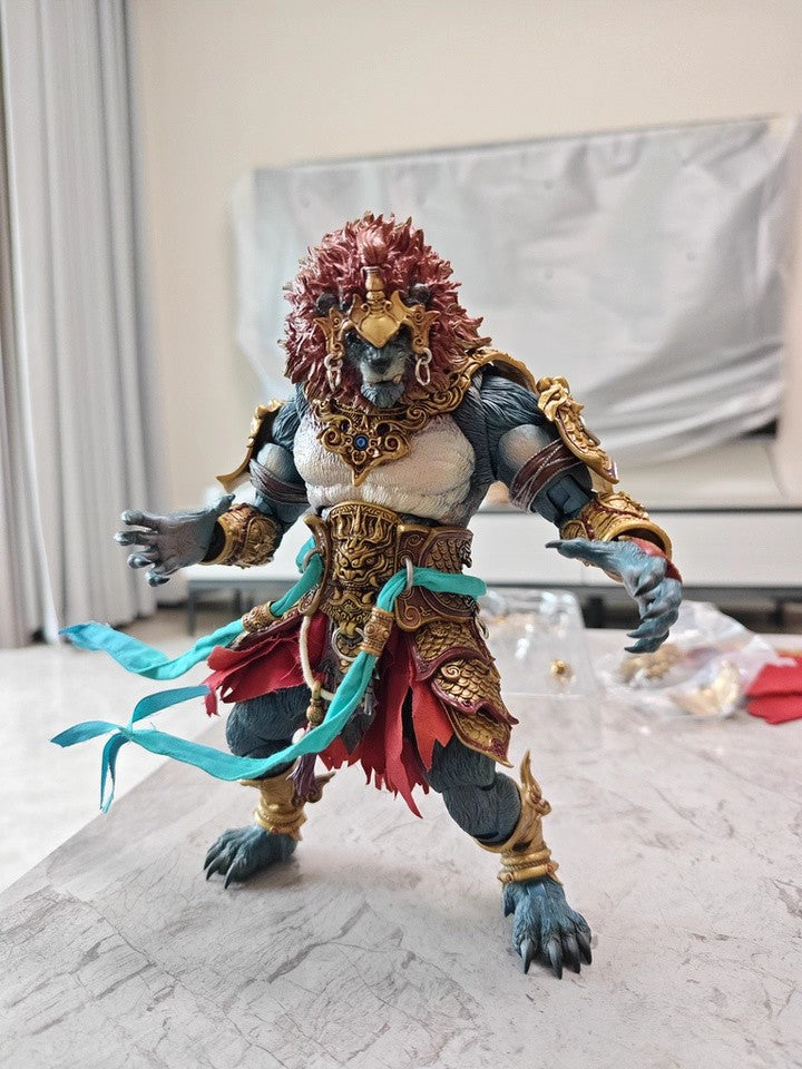Fury Toys 1/12 Azure Lion Demon King Boneco de Ação Versão Dourada Versão Clássica Brinquedos de Modelo Colecionáveis Figuras de Enfeite de Mesa Presente