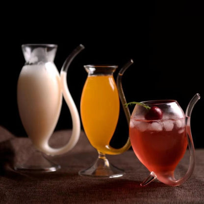 Suprimentos para Festas Copo de Coquetel Transparente Sucos Engraçado Criativo Taça Copo de Vinho Copos de Vinho Casa