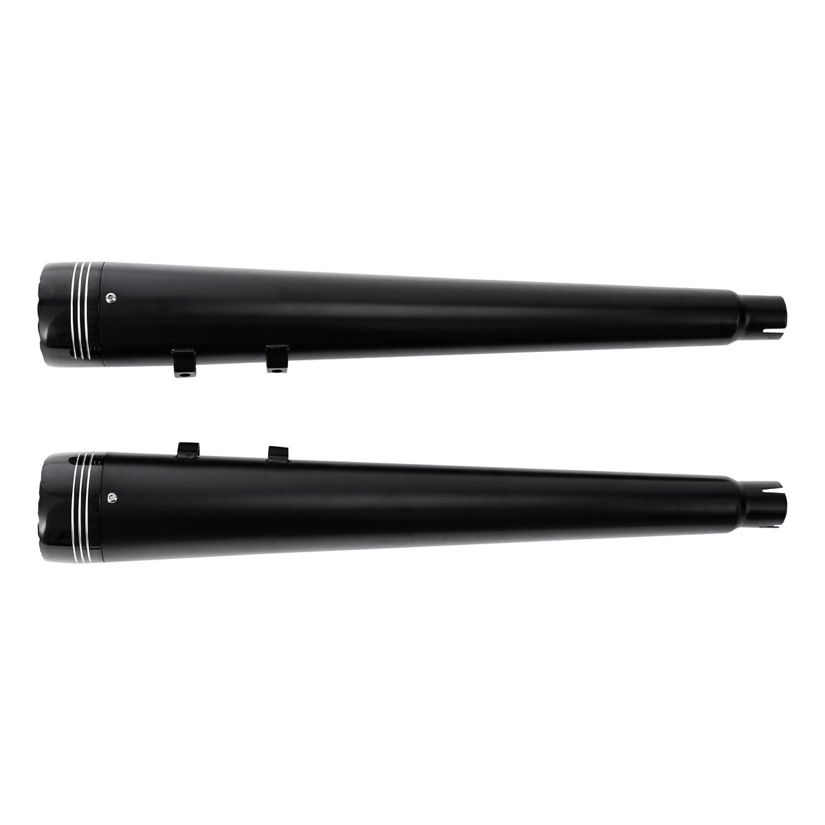 Motorcycle 4" Slip-on Mufflers Exhaust Pipes For Harley Touring Electra Street Glide 1995-2016