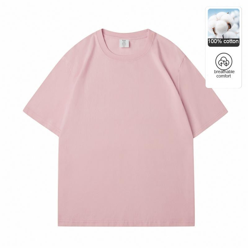 Top Grade 100% Mecerized Cotton New Summer Brand Tops Round Neck Plain t Shirt For Men Short Sleeve Casual Fashion Men Clothing