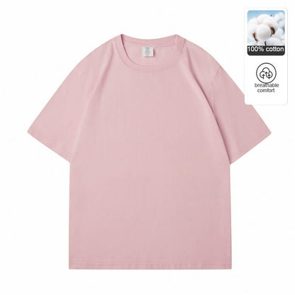 Top Grade 100% Mecerized Cotton New Summer Brand Tops Round Neck Plain t Shirt For Men Short Sleeve Casual Fashion Men Clothing