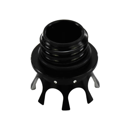 Tampa de combustível/óleo cromada preta para motocicleta Harley Sportster 883 1200 XL XR Iron Dyna Touring Softail FLHR