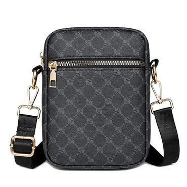 Luxury Designer Men Small Shoulder Bag PU Leather Messenger Crossbody Phone Bag For Men Vintage Style Men Handbag Bag Bolsa Sac