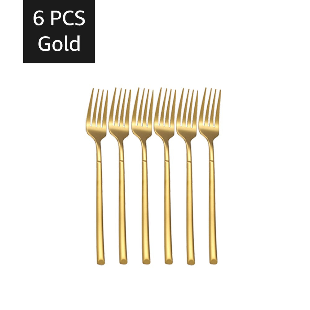 Conjuntos de talheres de ouro 30 peças, talheres de aço inoxidável, garfo de sobremesa, colher de café, talheres laváveis em lava-louças para jantar, cozinha e mesa.