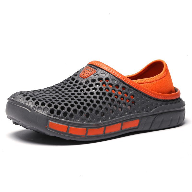 2025 New summer men's flip-flops Casual beach slippers Light wading sandals Family bathroom shower men's shoes large size