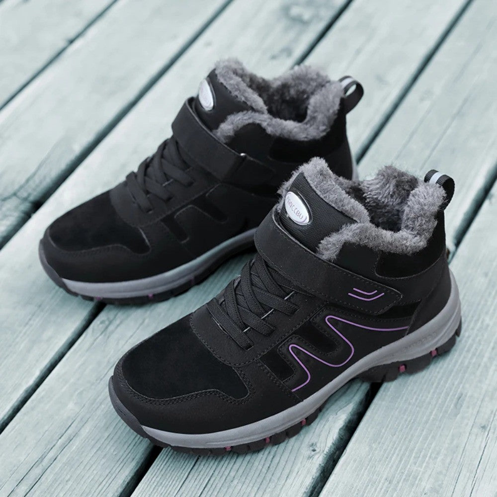 2025 Women Winter Snow Boots For Men And Women Outdoor Hiking Boots Non-Slip Warm Woman's Sneakers Size 35-45 Ankle Footwear