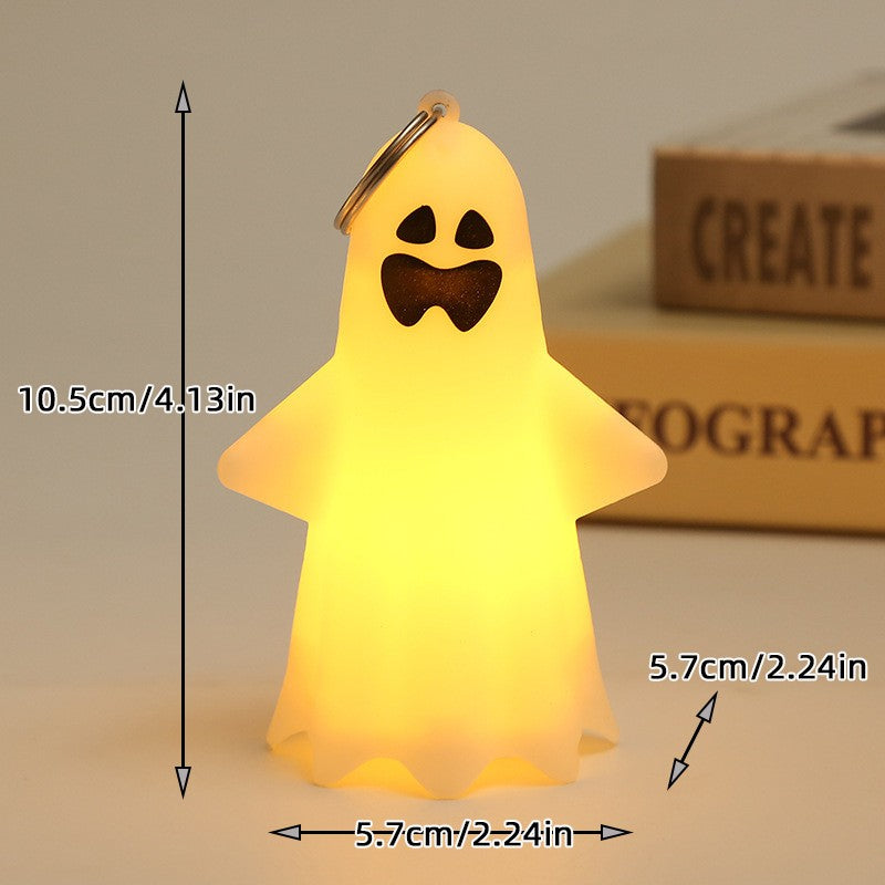 Halloween LED Pumpkin Lamp Ornaments Horror Atmosphere Kids Toy 2026 Halloween Party Home Decor Decoration Supplies
