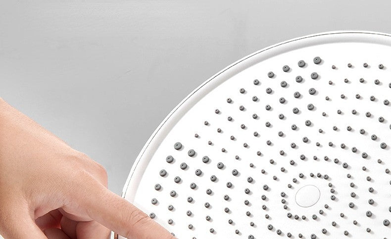 Novo Chuveiro de Teto Pressurizado de 25CM, Chuveiro de Teto de Grande Fluxo Supercharge ABS Grosso de Alta Pressão Tipo Chuva