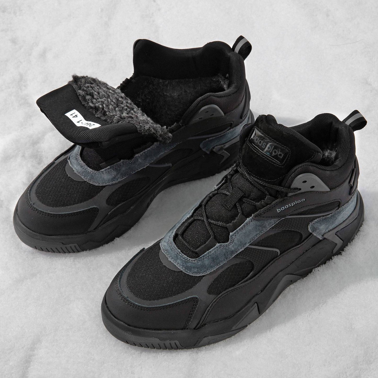 Baasploa New Men's Shoes Outdoors Walking Sneakers Waterproof Shoes Comfort Tenis for Men Non-Slip