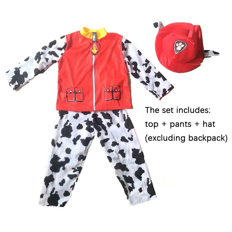 Anime Dog Patrol Kids Cosplay Costume Marshall Chase Skye Zuma Rubble Children Tops Pants Patrol Uniform Halloween Costume