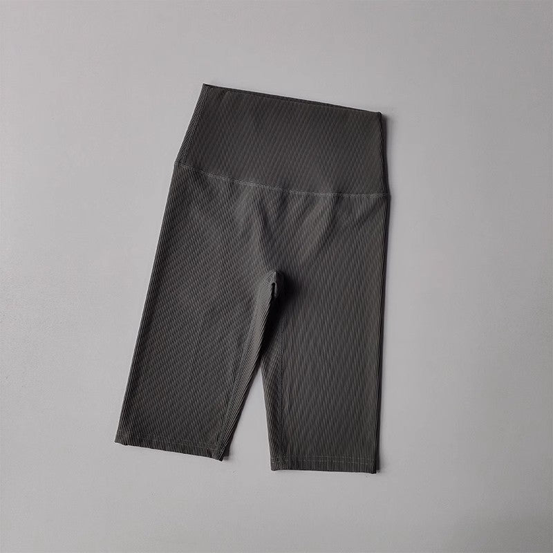 Women Shorts Sports For Women New Cycling Ribbed Jogging Fitness High Waist Push Up Gym Shorts Leggings  Yoga Shorts Short Pants