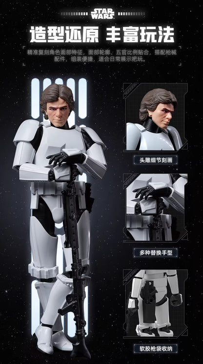Novas Figuras de Anime Blokees Star Wars Beyond Edition Bonecos Colecionáveis Luke Skywalker com Articulação Presente de Aniversário Personalizado