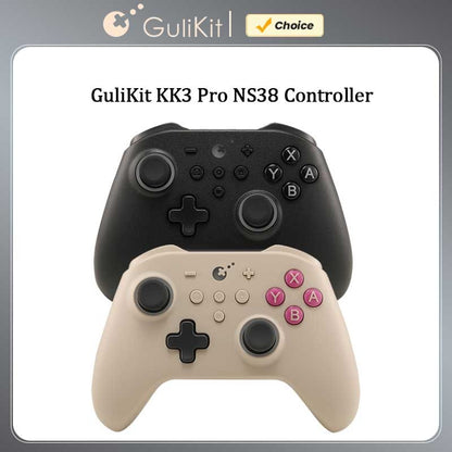 GuliKit KingKong 3 Pro Game Controller?KK33 NS38 Gamepad with Hall Effect Joysticks for PC Windows Nintendo Switch Android iOS