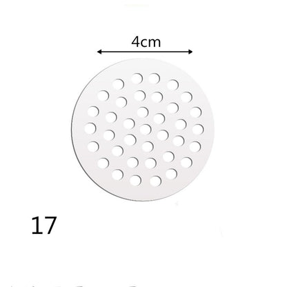 304 stainless Hair Filter Floor drain pad Tool Bathroom Accessories Shower Drain Cover  Drains Cover Sink Strainer
